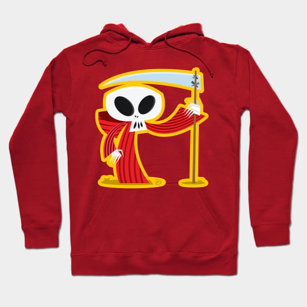 Red Death Hoodie by dhartist